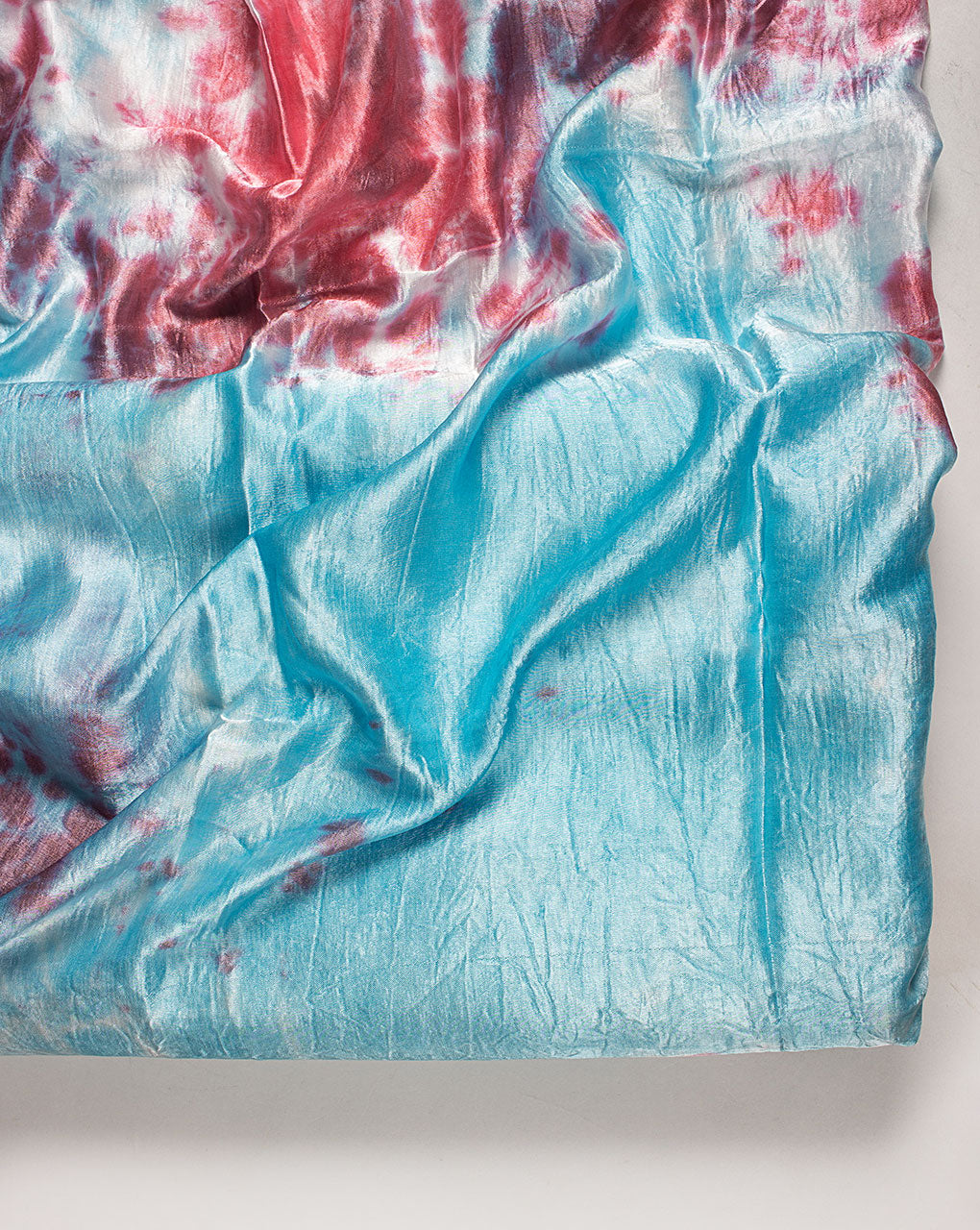 Tie & Dye Mashru Silk Fabric