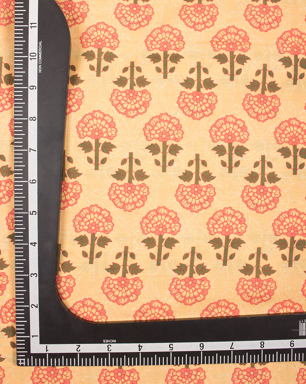 Mughal Digital Print Muslin Fabric - Fabriclore.com