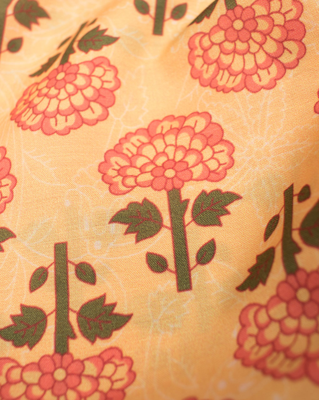 Mughal Digital Print Muslin Fabric - Fabriclore.com