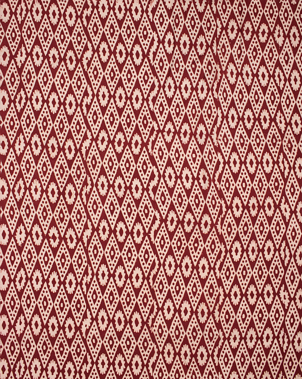 ( Pre Cut 1.5 MTR ) Bagh Print Hand Block Rayon Fabric
