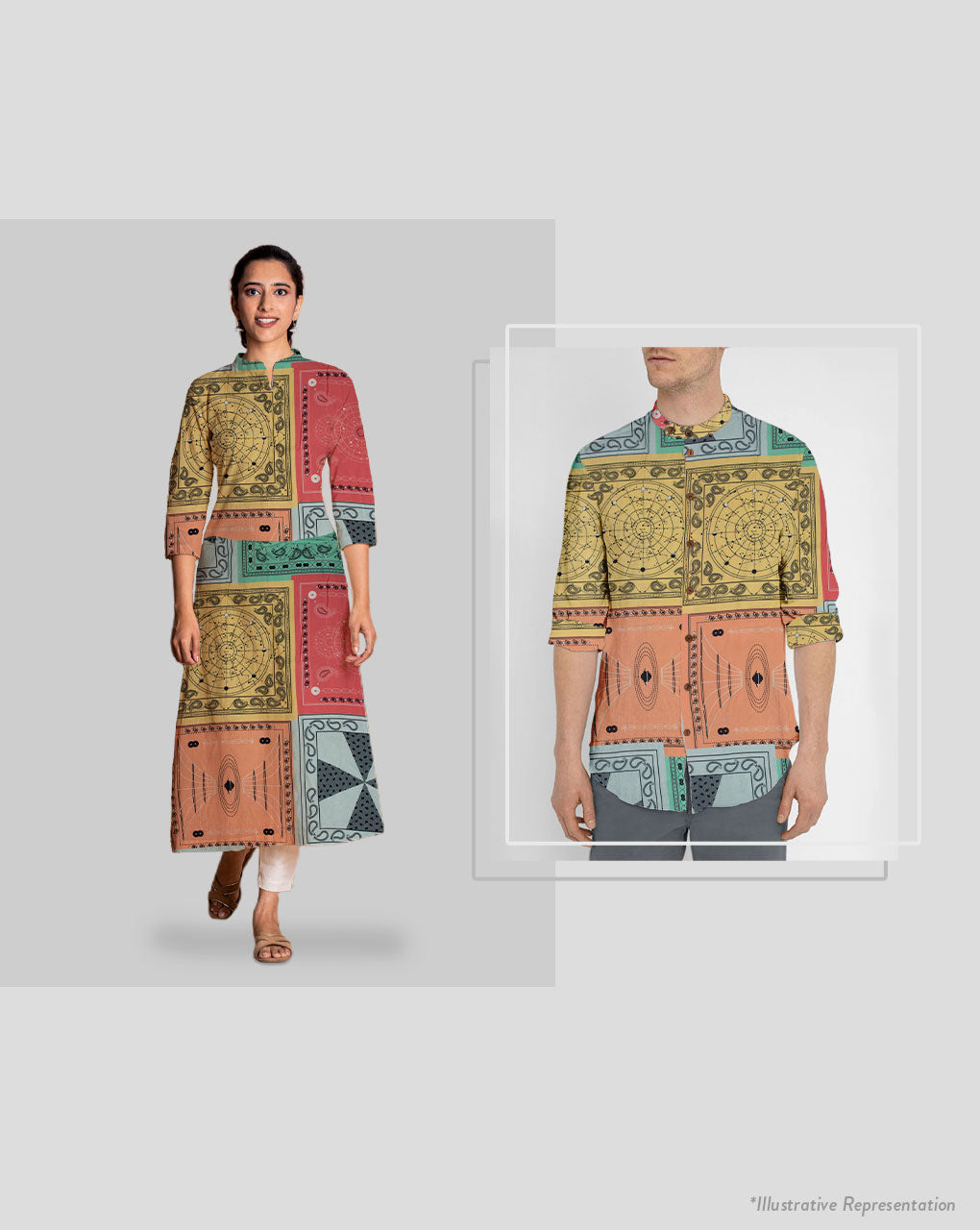 Digital Print Rayon Fabric