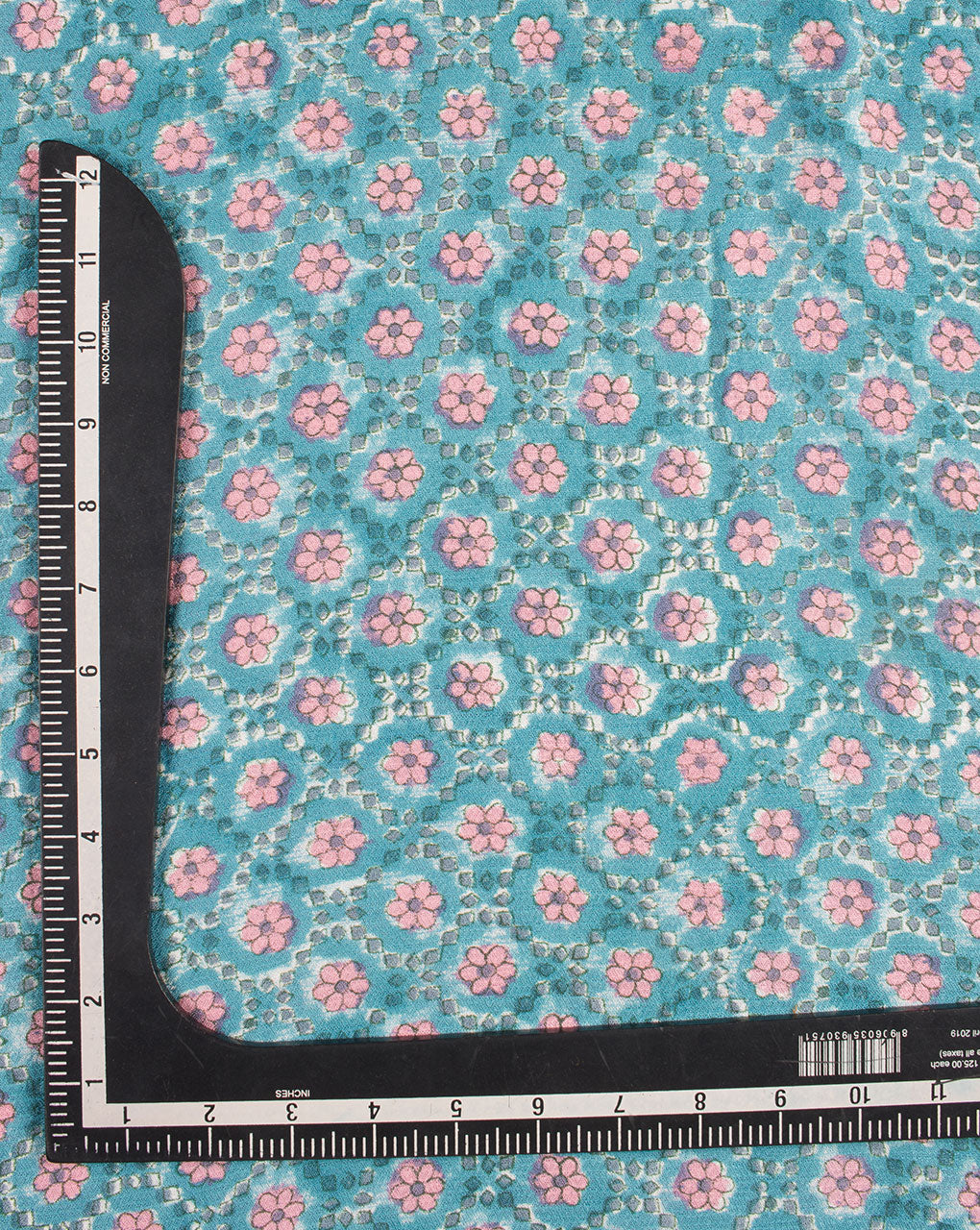 Rapid Hand Block Rayon Dobby Fabric - Fabriclore.com