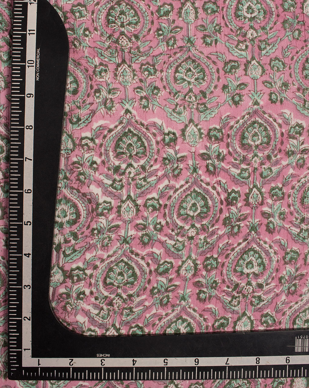 ( Pre Cut 80 CM ) Rapid Hand Block Rayon Crepe Fabric