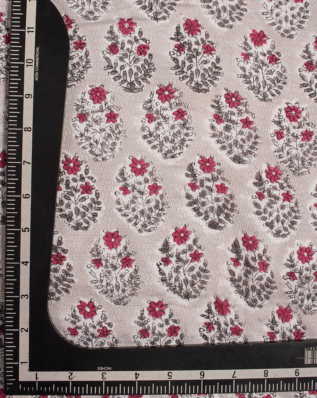 ( Pre Cut 60 CM ) Rapid Hand Block Dobby Rayon Fabric