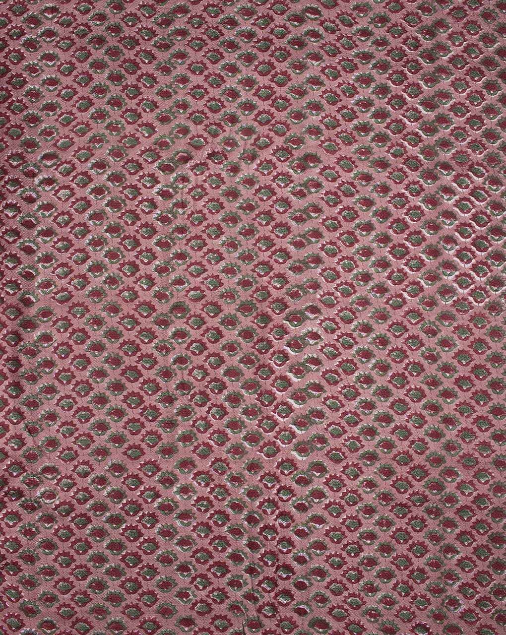 ( Pre Cut 50 CM ) Rapid Hand Block Dobby Rayon Fabric