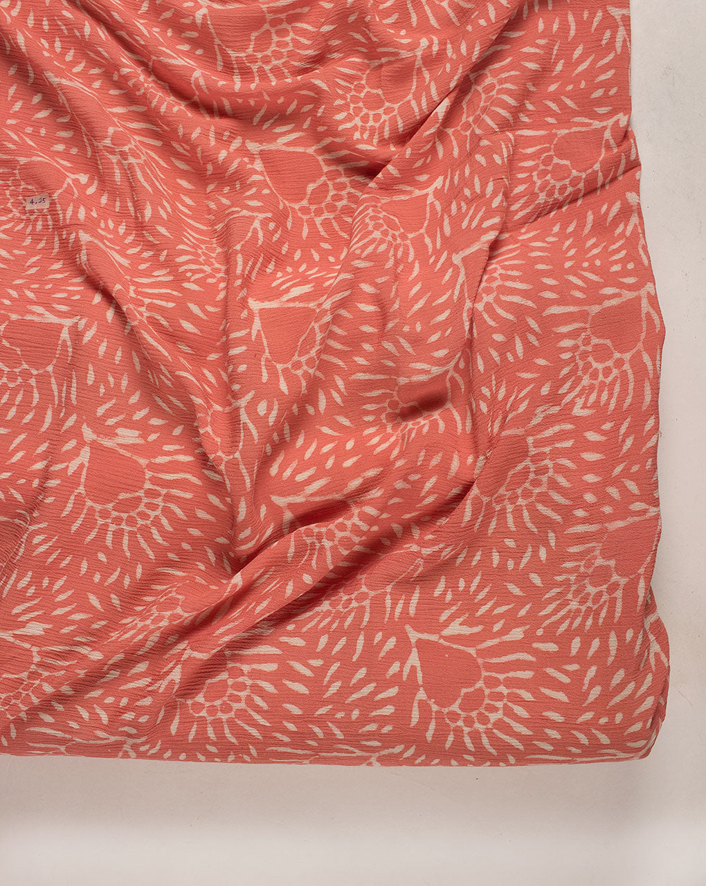 ( Pre Cut 50 CM ) Hand Block Rayon Crepe Fabric