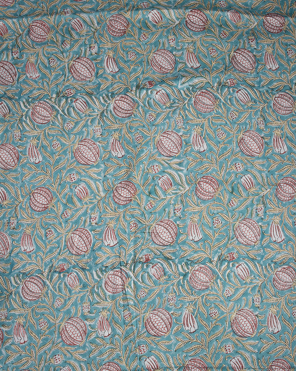 Hand Block Dobby Rayon Fabric