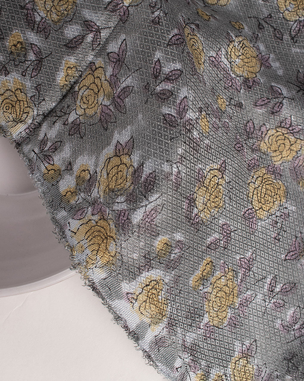 ( Pre Cut 1.5 MTR ) Hand Block Dobby Rayon Fabric