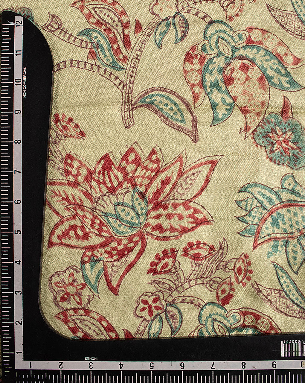 ( Pre Cut 1 MTR ) Hand Block Dobby Rayon Fabric