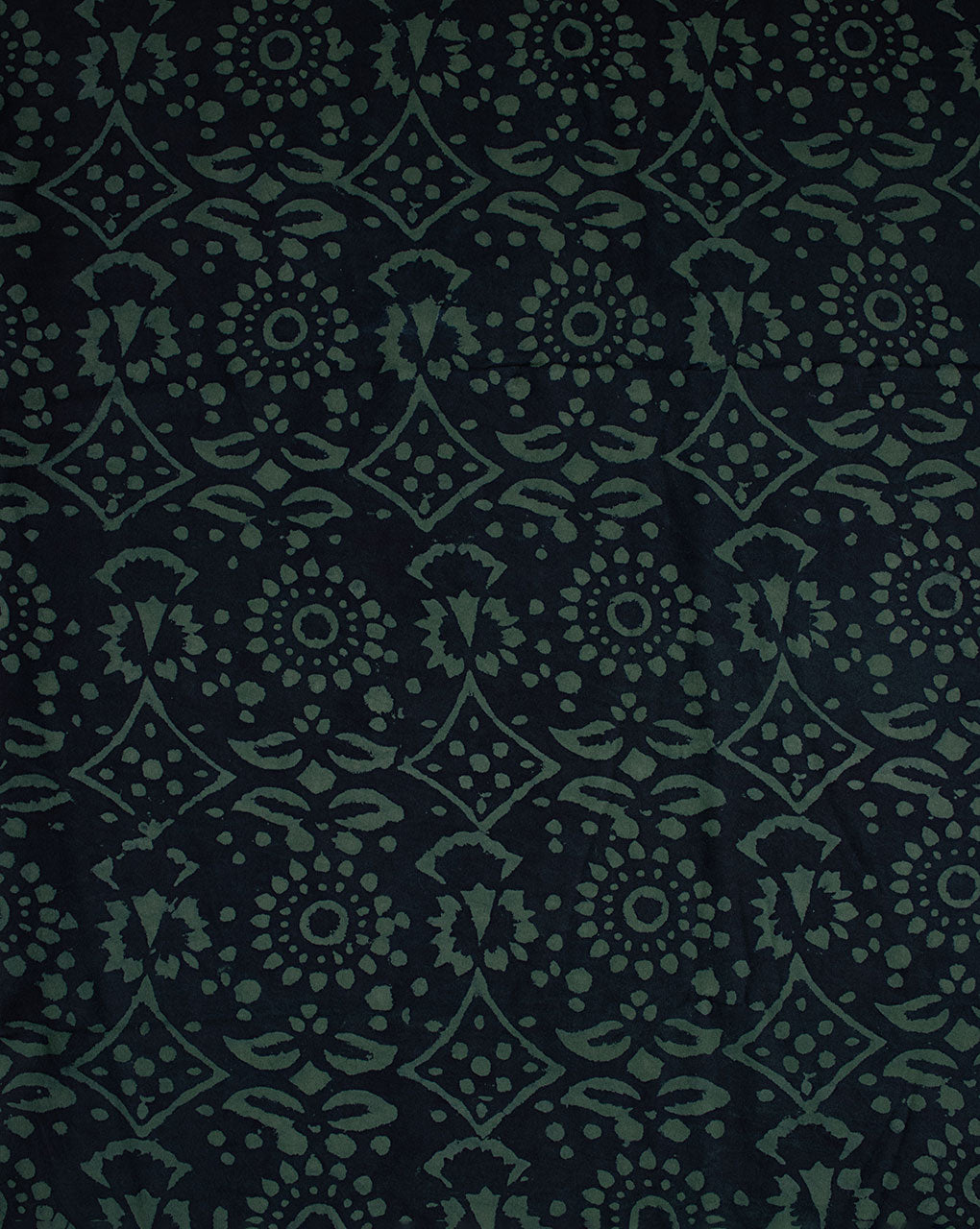 Hand Block Rayon Fabric