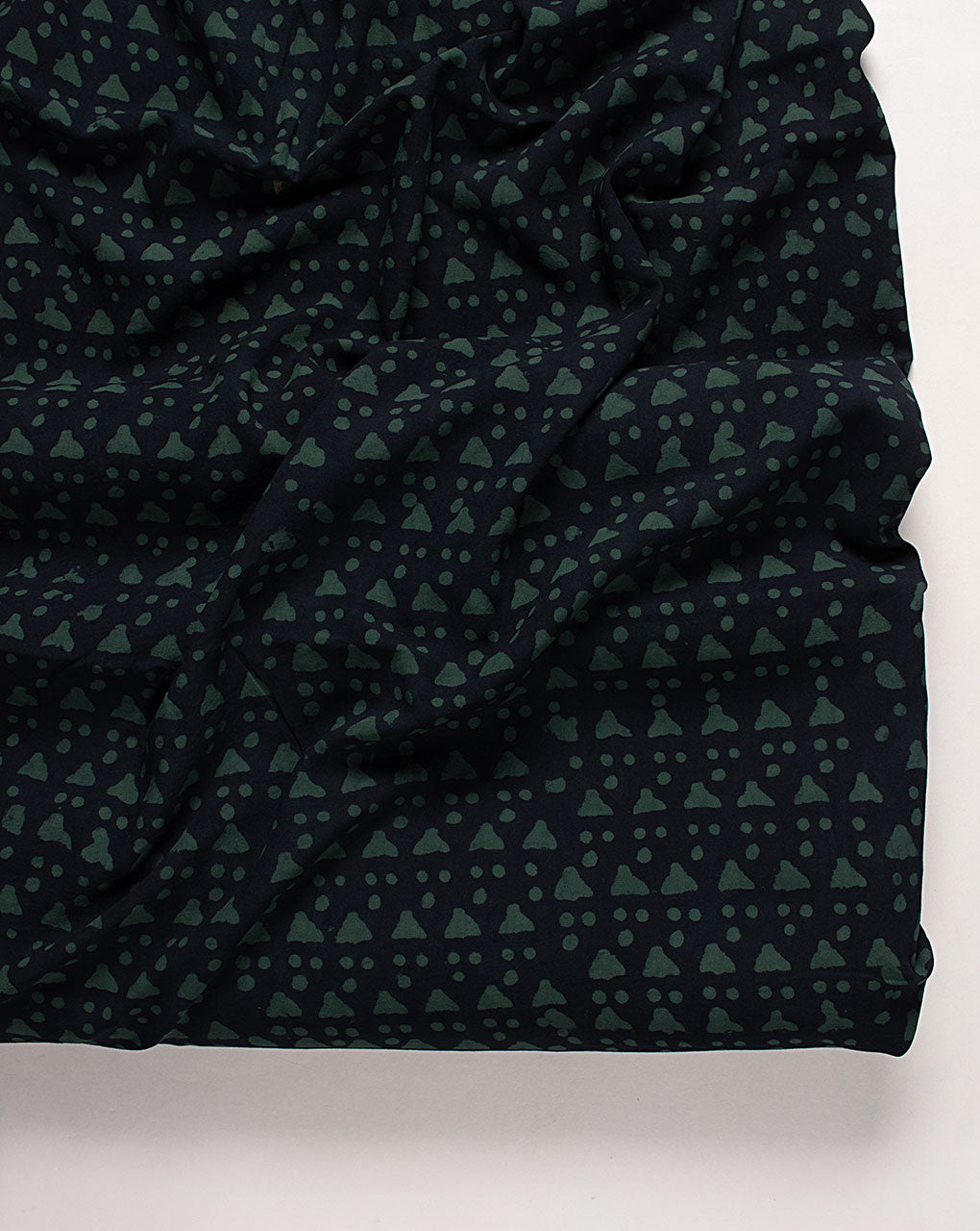 Hand Block Rayon Fabric