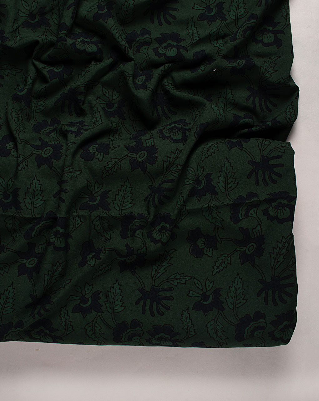 ( Pre Cut 70 CM ) Hand Block Rayon Fabric