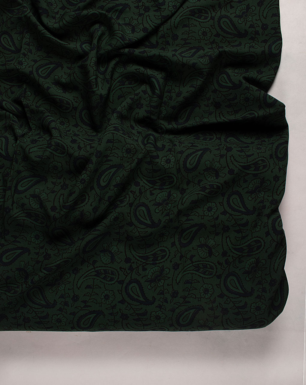 ( Pre Cut 50 CM ) Hand Block Rayon Fabric