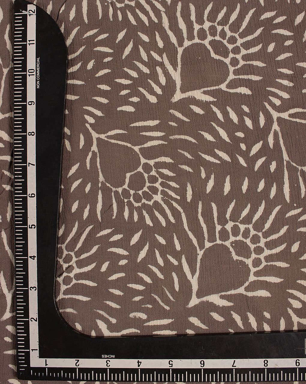 ( Pre Cut 65 CM ) Hand Block Kashish Rayon Crepe Fabric