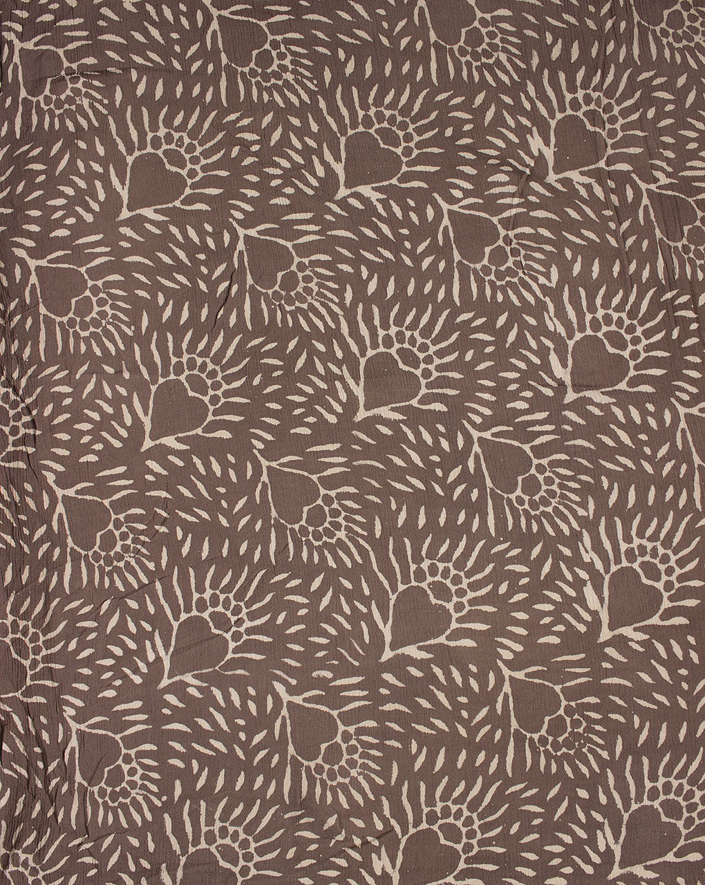 ( Pre Cut 65 CM ) Hand Block Kashish Rayon Crepe Fabric