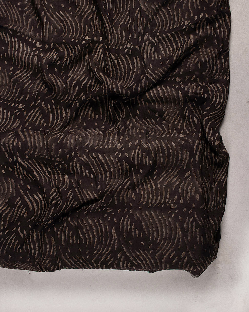 ( Pre Cut 1.75 MTR ) Kashish Hand Block Twill Rayon Fabric