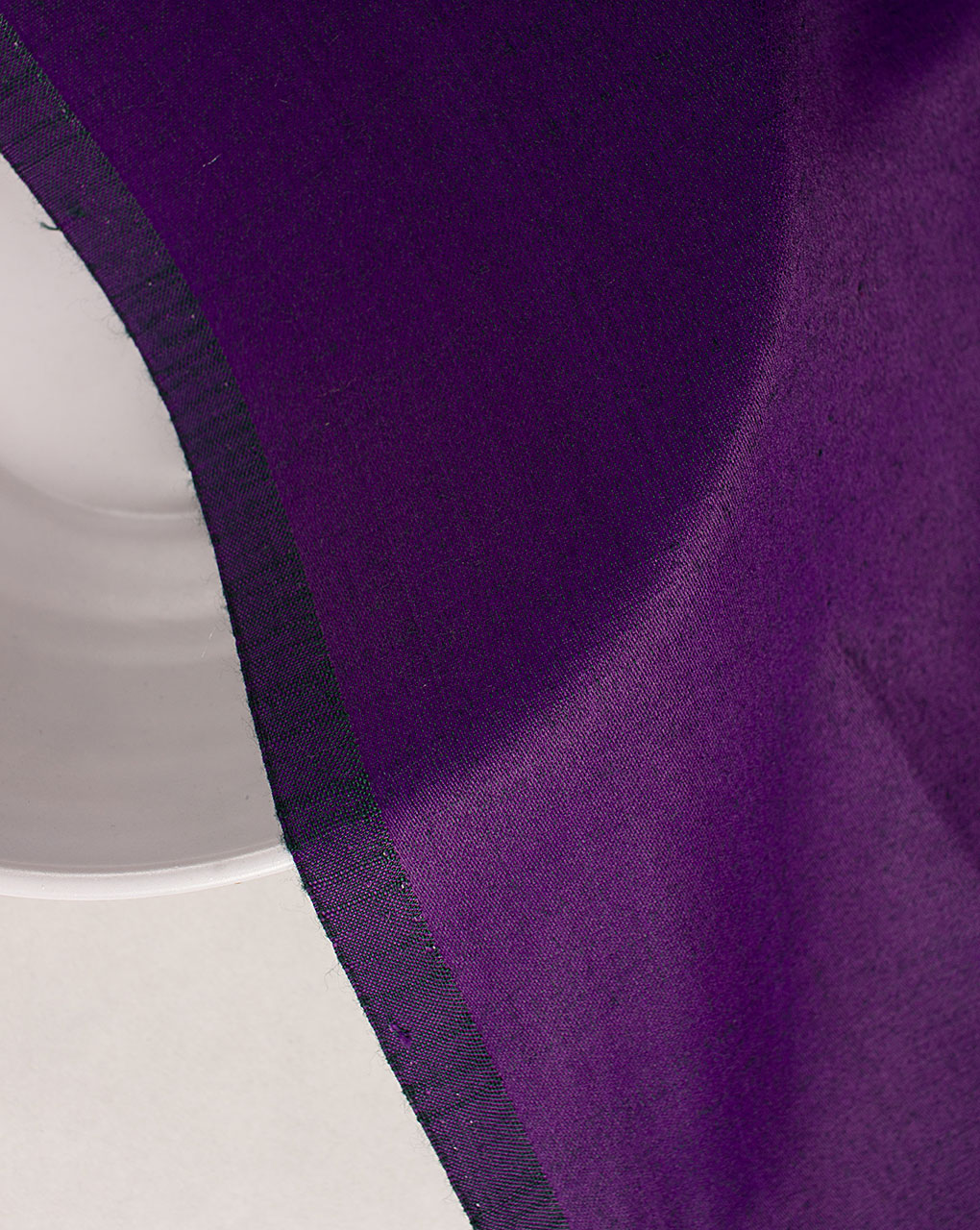 Purple Plain Art Silk Fabric