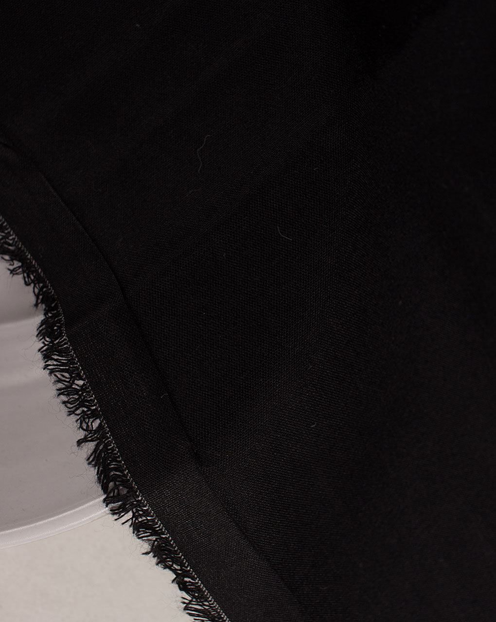 Black Colour Plain Rayon Fabric