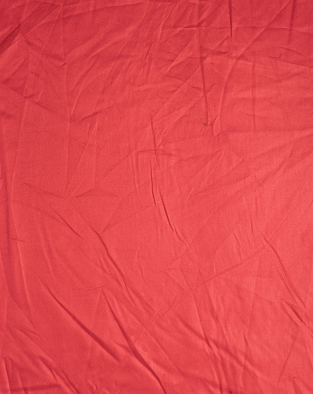 Red Plain Rayon Fabric