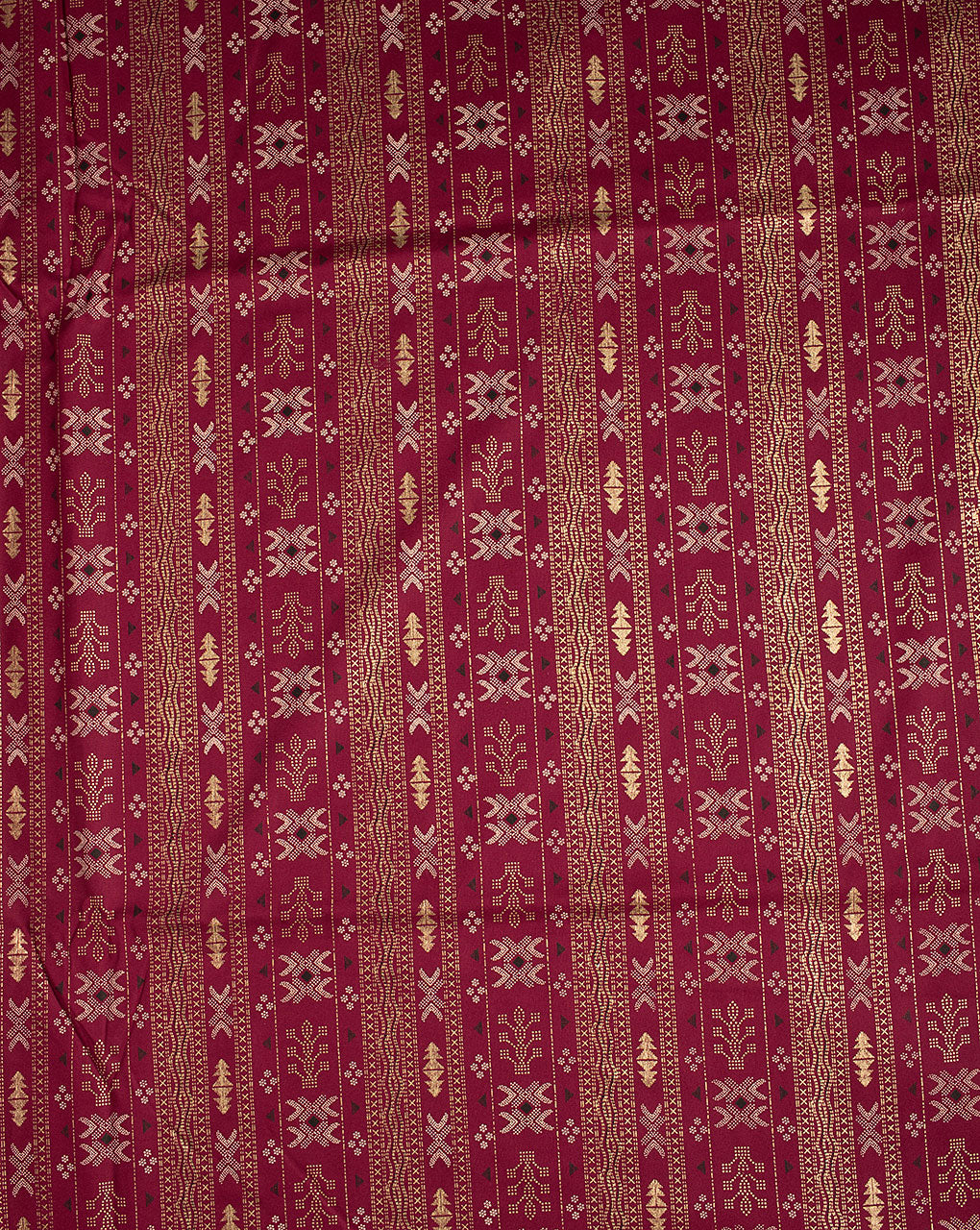 ( Pre Cut 70 CM ) Screen Print Rayon Fabric