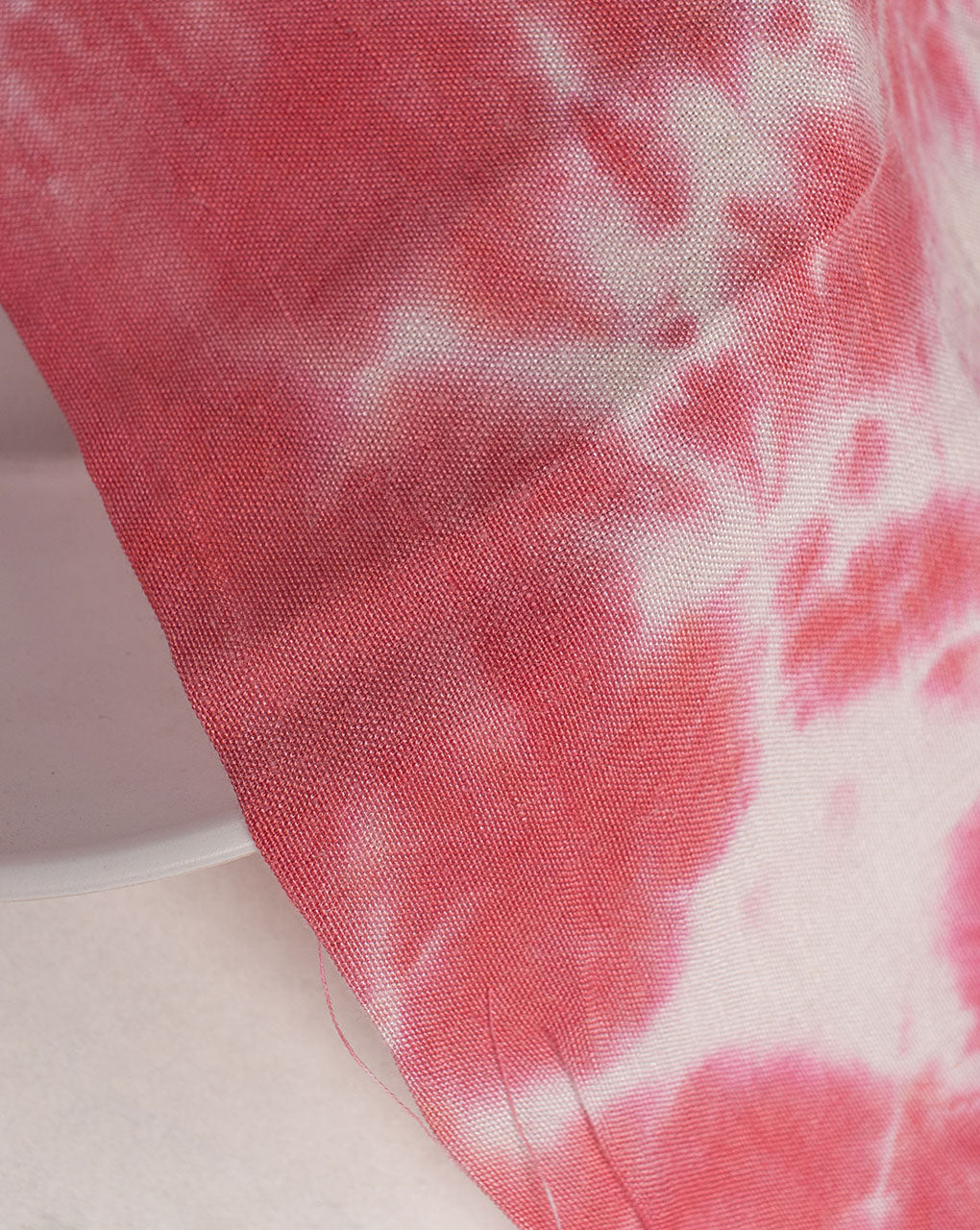 ( Pre Cut 65 CM ) Tie & Dye Slub Rayon Fabric