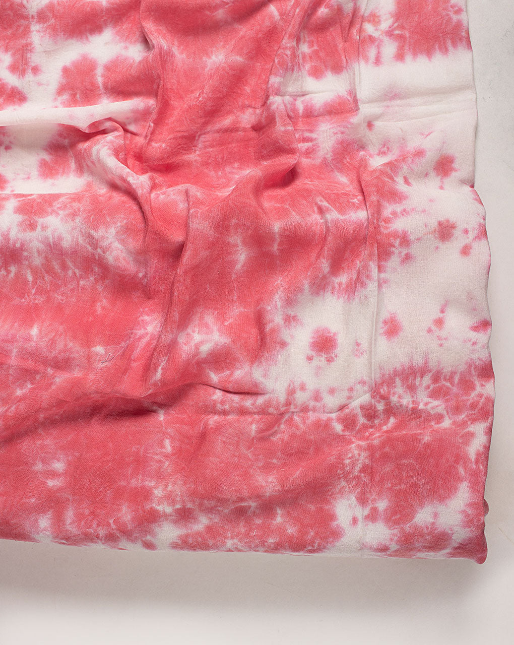 ( Pre Cut 65 CM ) Tie & Dye Slub Rayon Fabric