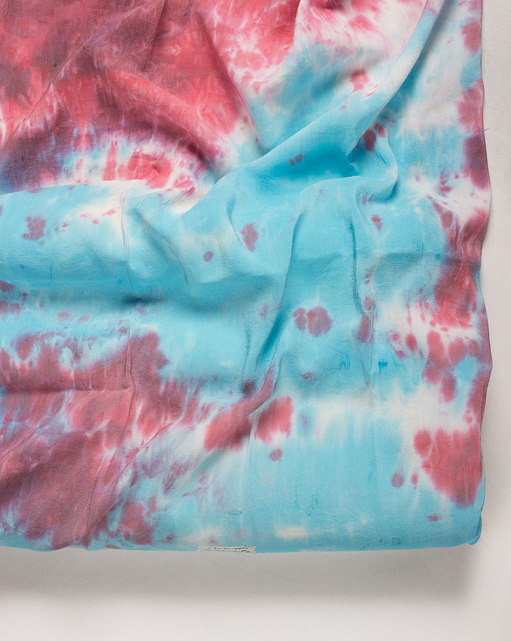 ( Pre Cut 1.25 MTR ) Tie & Dye Rayon Crepe Fabric