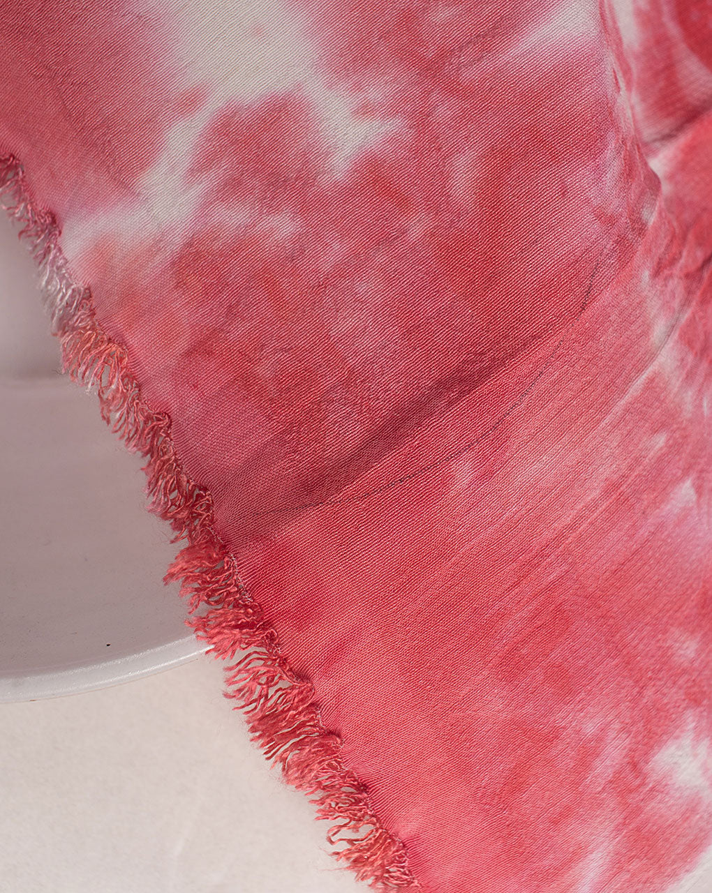 ( Pre Cut 1 MTR ) Tie & Dye Rayon Crepe Fabric