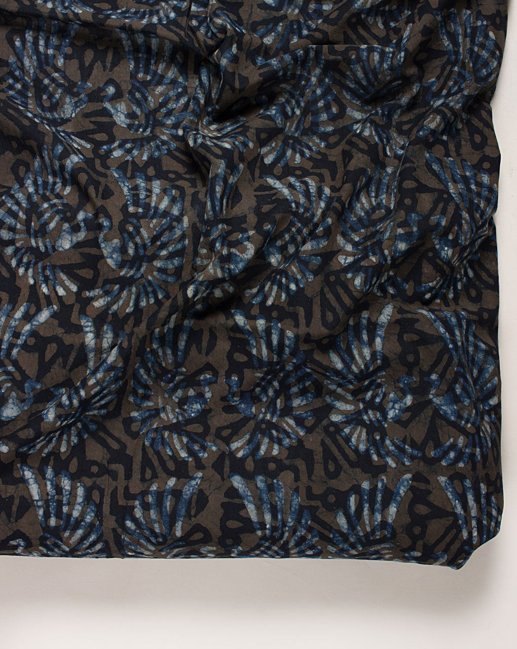 ( Pre Cut 1.5 MTR ) Akola Hand Block Slub Cotton Fabric