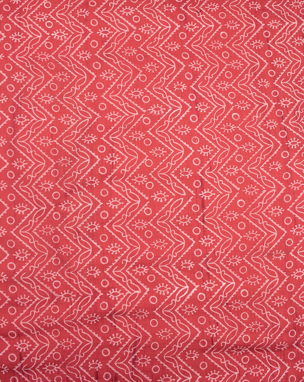 Khari Screen Print Slub Cotton Fabric - Fabriclore.com