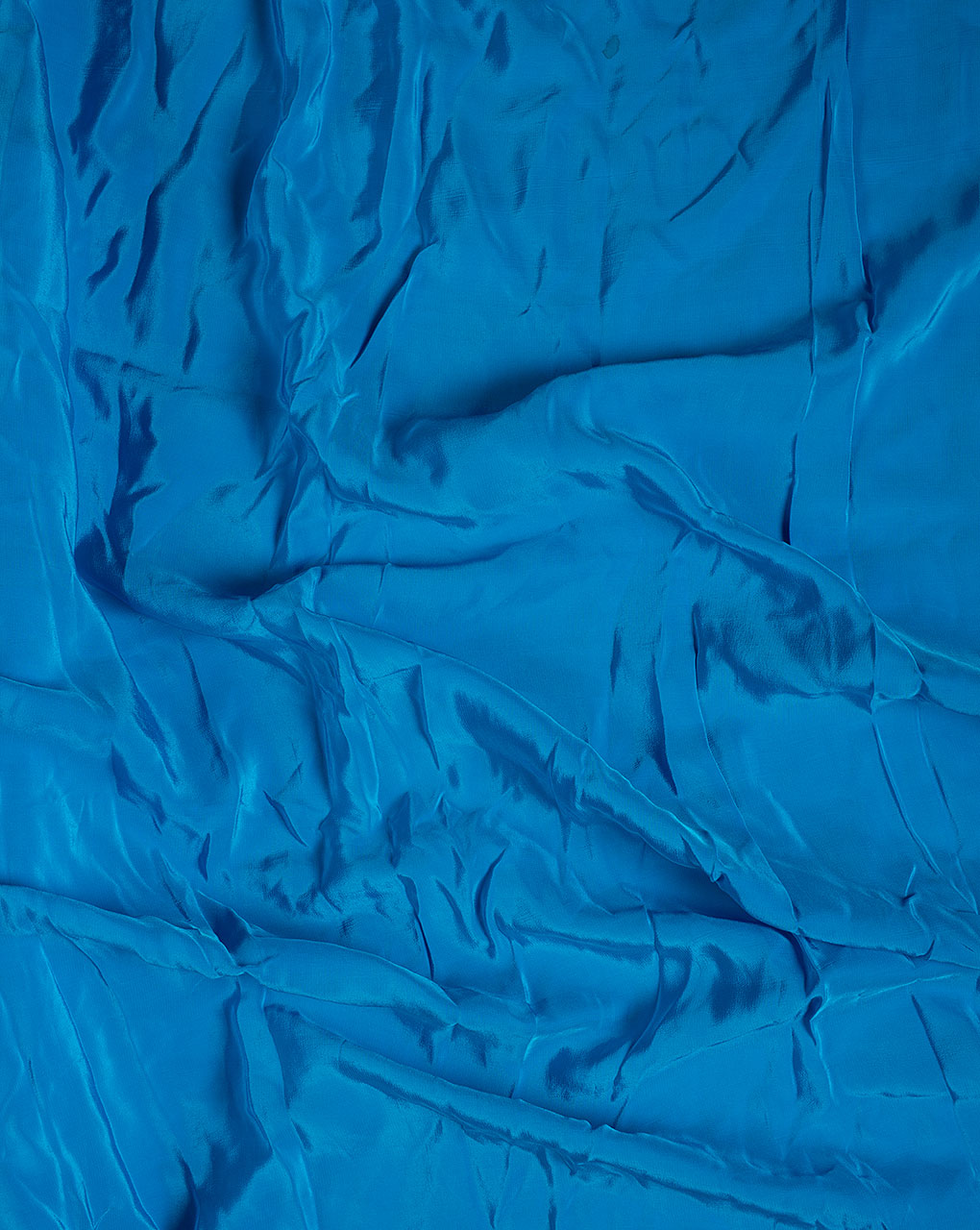 Turquoise Plain Viscose Santoon Fabric