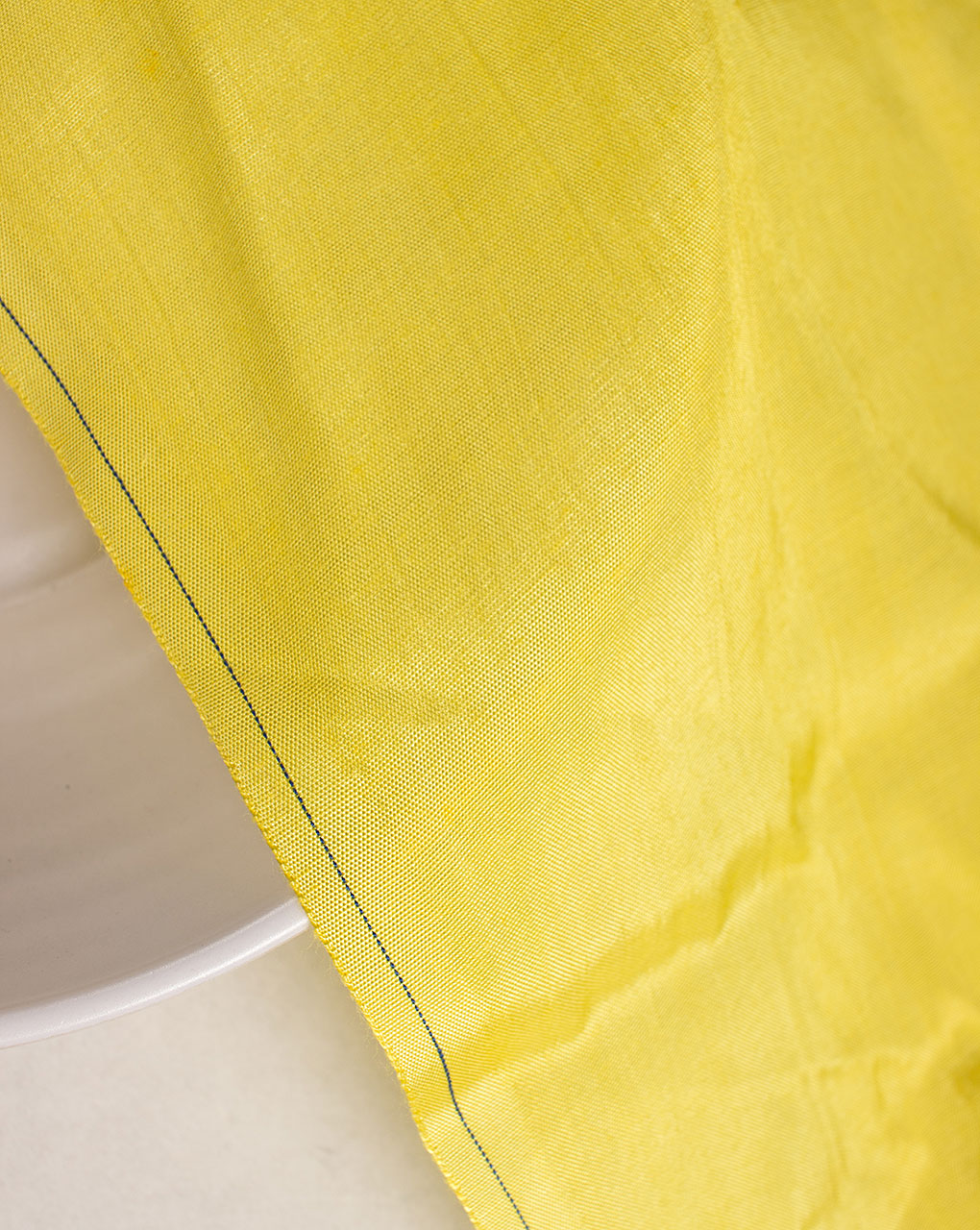 Yellow Plain Viscose Santoon Fabric