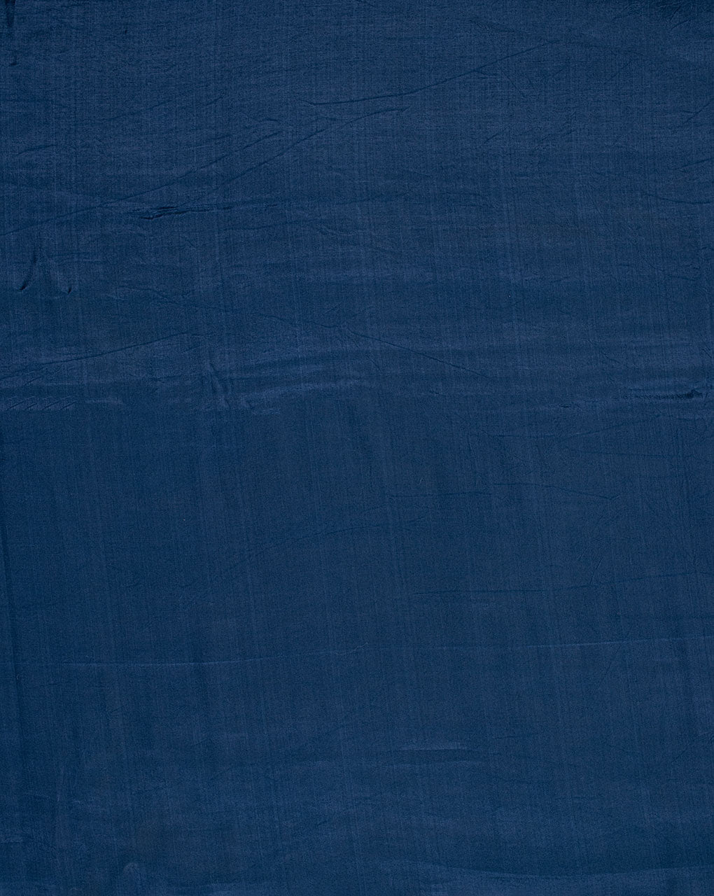 ( Pre Cut 60 CM ) Blue Plain Viscose Santoon Fabric