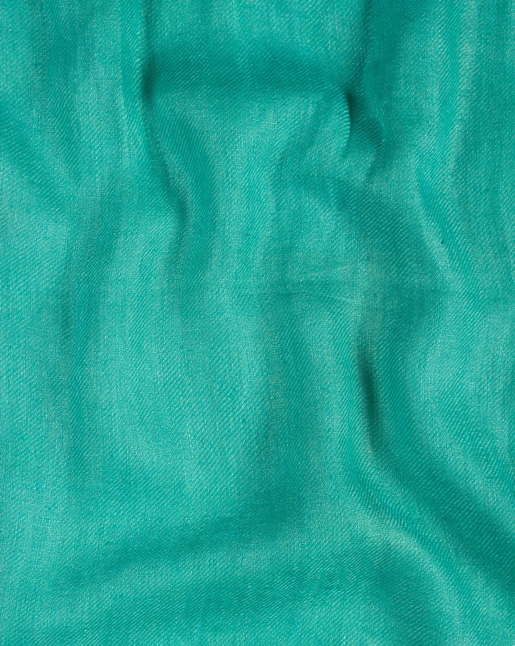 Sea Green Plain Woven Bhagalpuri Linen Stole - Fabriclore.com