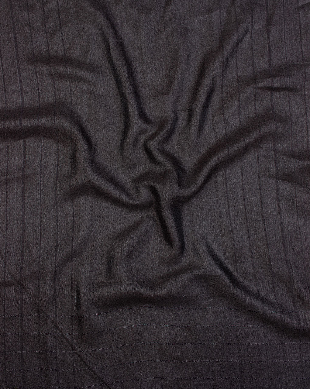 Grey Plain Pattern Woven Bhagalpuri Viscose Silk Stole - Fabriclore.com