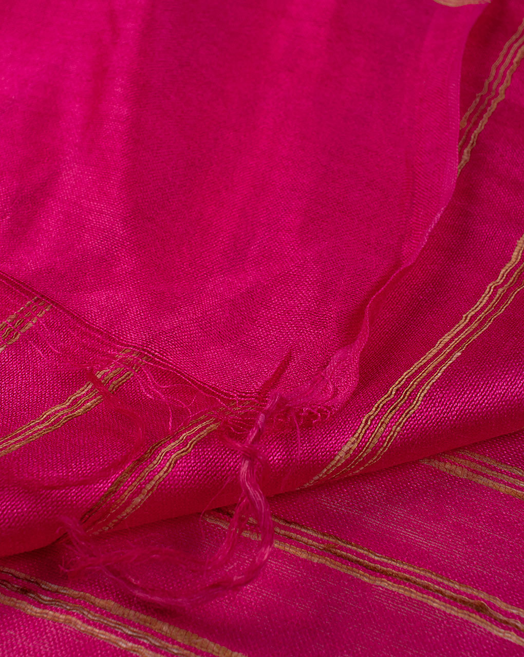 Stripes Woven Bhagalpuri Blended Viscose Stole - Fabriclore.com