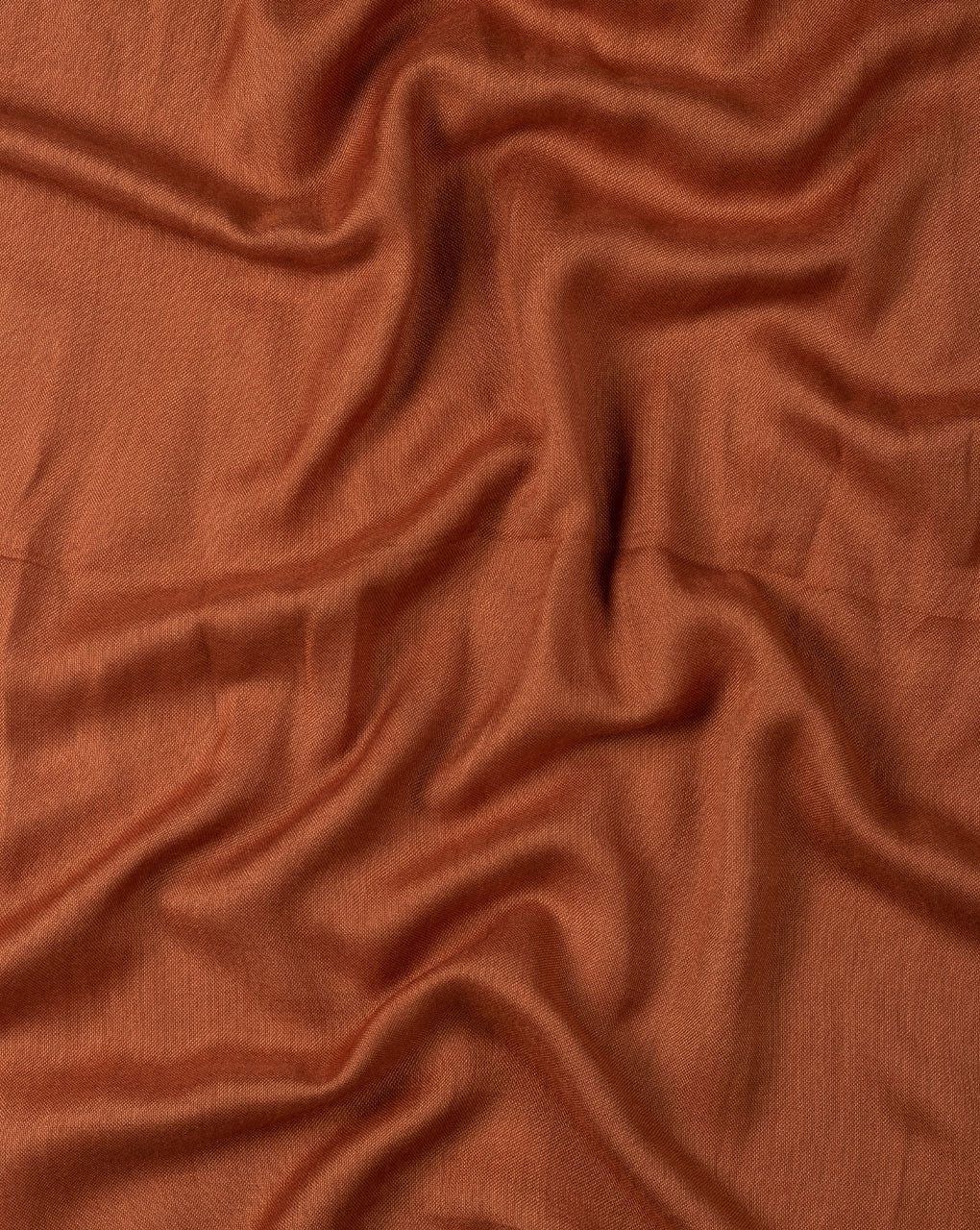 Brown Plain Woven Bhagalpuri Viscose Stole - Fabriclore.com