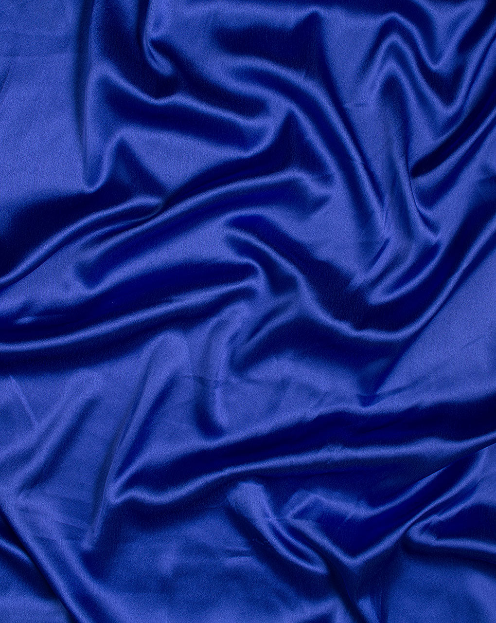 Royal Blue Plain Satin Fabric