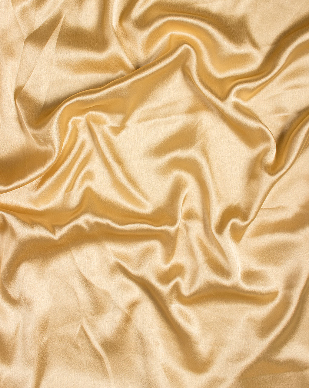 Beige Plain Satin Fabric