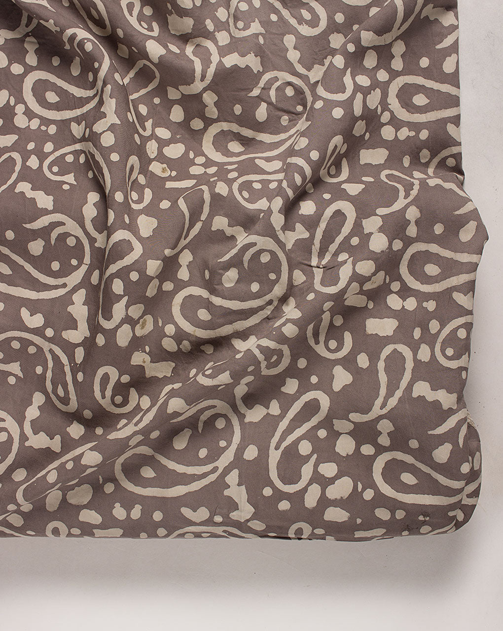 ( Pre Cut 80 CM ) Kashish Hand Block Twill Tencel Fabric