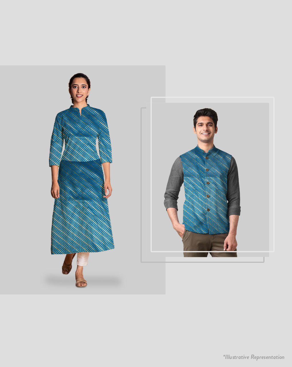 ( Pre Cut 50 CM ) Zari Jacquard Banarasi Taffeta Silk Fabric