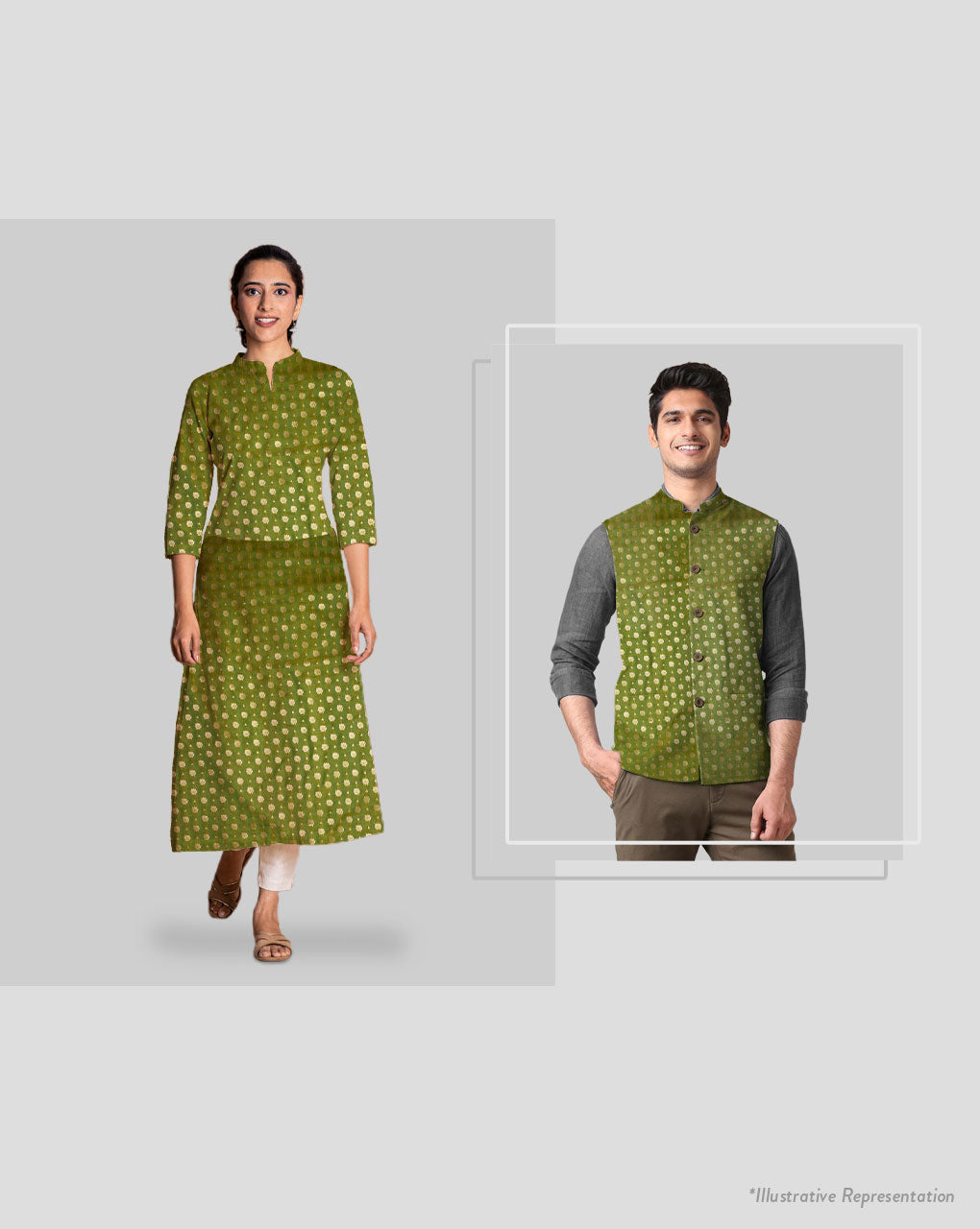 ( Pre Cut 1 MTR ) Zari Jacquard Banarasi Taffeta Silk Fabric