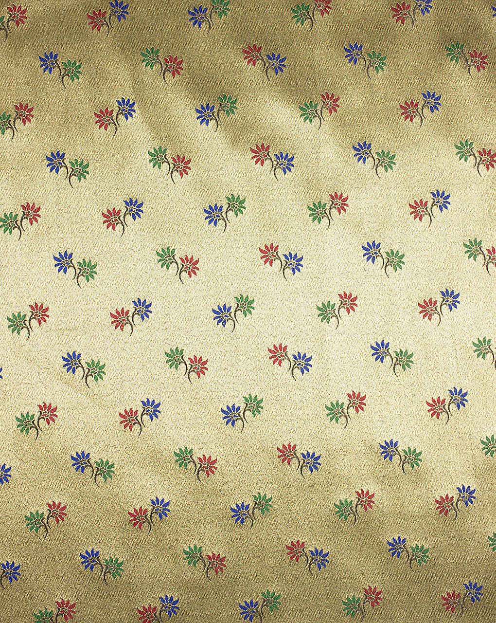 ( Pre Cut 1 MTR ) Zari Banarasi Taffeta Silk Fabric