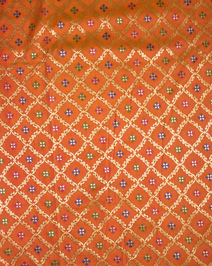 Banarasi Fabric Online - Buy Banarasi Print Fabric @ Rs. 229/Mtr ...