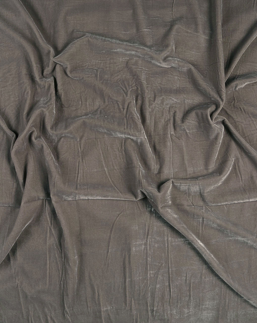 Grey Plain Micro-Velvet Fabric - Fabriclore.com