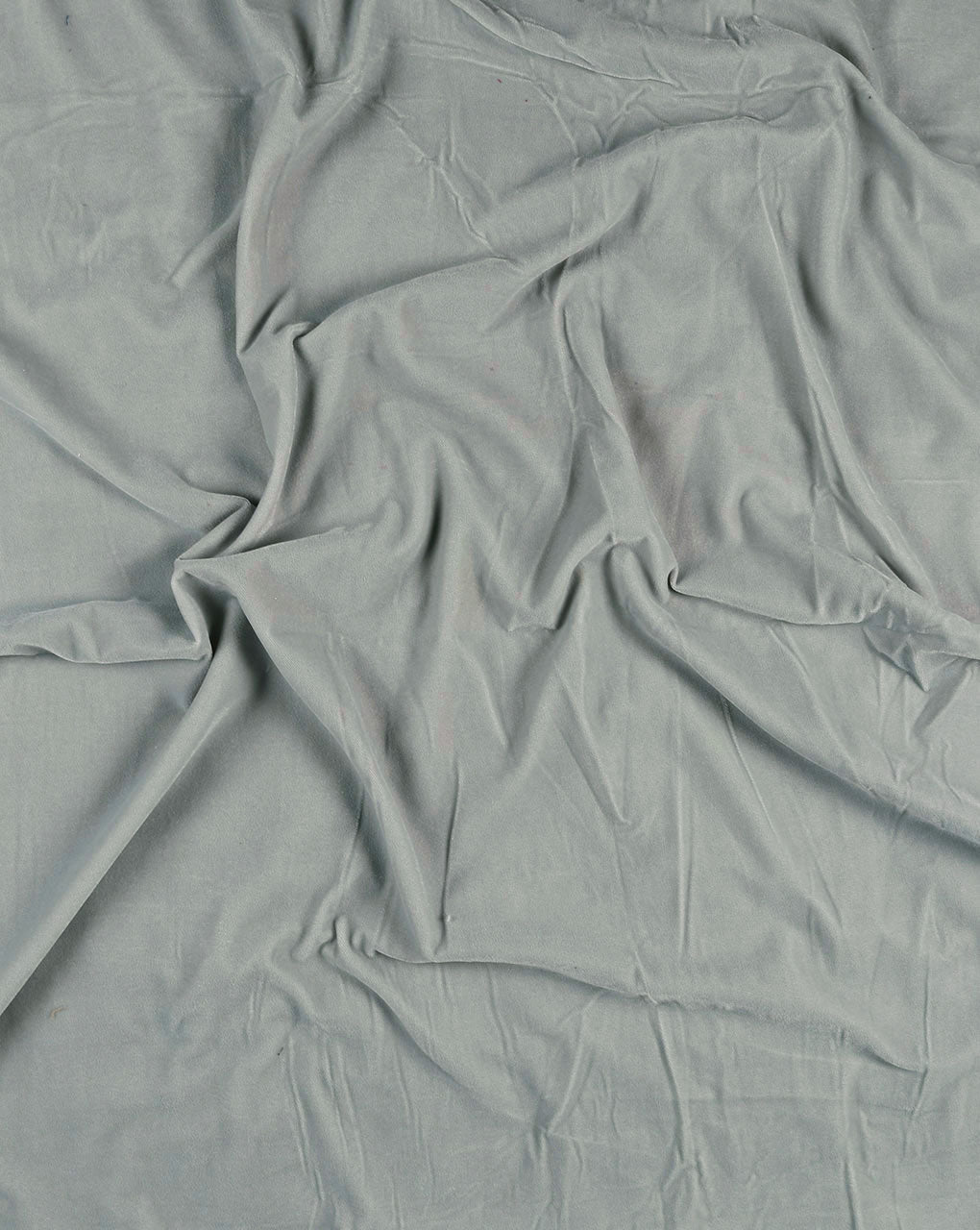 Pastel Grey Plain Micro-Velvet Fabric - Fabriclore.com