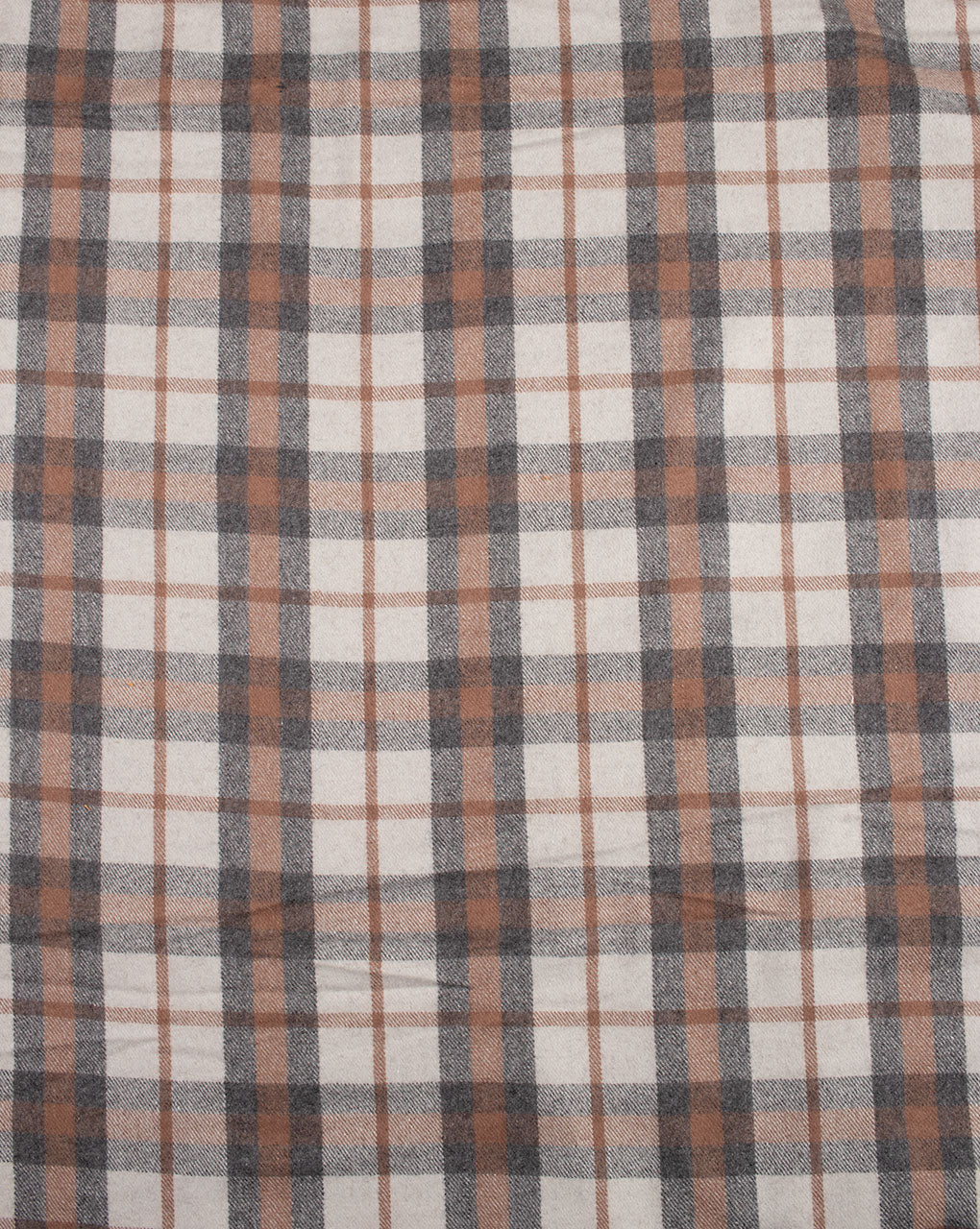 Tartan Woolen Tweed Fabric ( Width 56 Inch ) - Fabriclore.com