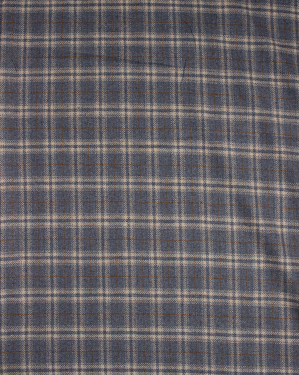 Checks Woolen Tweed Fabric