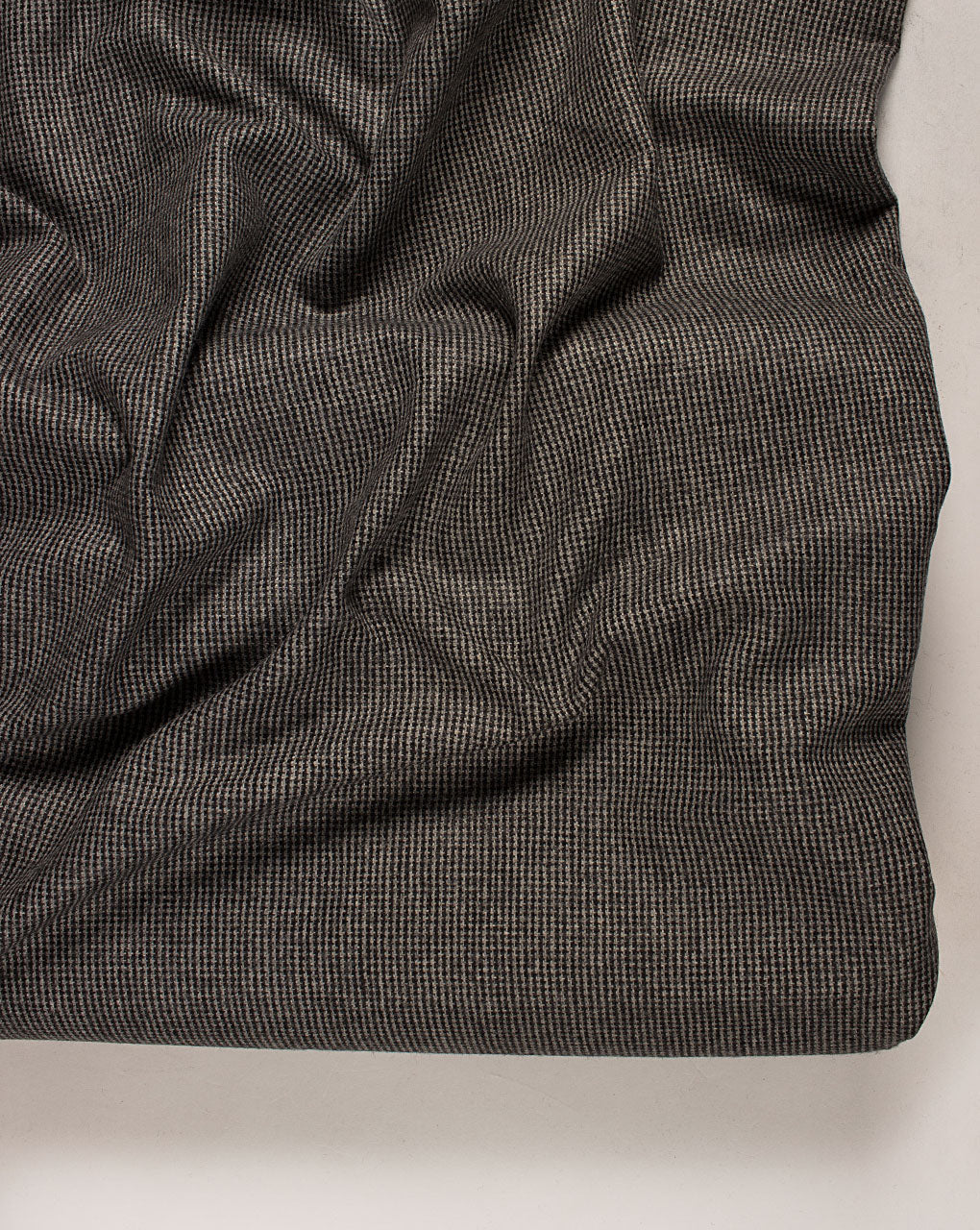 Checks Woolen Tweed Fabric