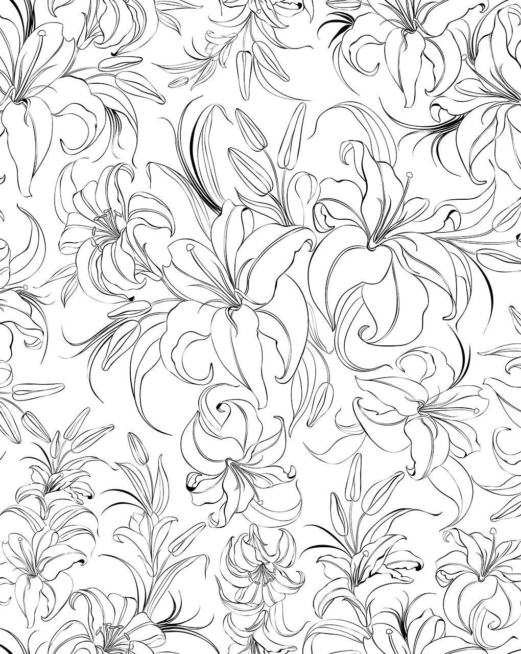 Floral Digital Print